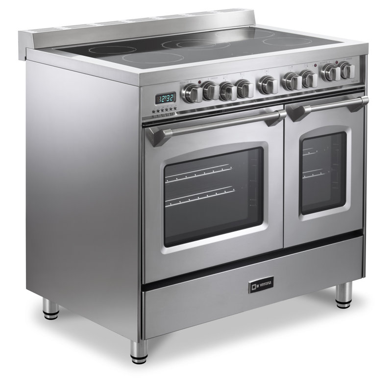 Verona Prestige 35.875" 3.5 cu. ft. Freestanding Electric Range & Reviews Wayfair